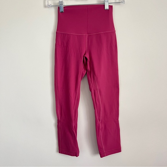 lululemon athletica Pants - Lululemon Align High Rise Pink Leggings Size 2 Gym Activewear Yoga